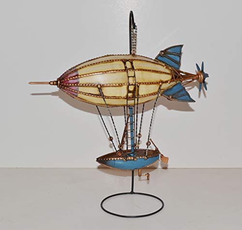 JS Garten Deko Blechmodell Nostalgie Modellflugzeug Oldtimer Zeppelin Luftschiff Modell auf Ständer Blech L 37 cm JS Garten Deko Blechmodell Nostalgie Modellflugzeug Oldtimer Zeppelin Luftschiff Modell auf Ständer Blech L 37 cm von JS Garten Deko