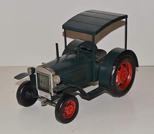 JS Garten Deko Blechtraktor Nostalgie Modellauto Oldtimer Marke Hanomag Traktor Modell R40 aus Blech L 28 cm JS Garten Deko Blechtraktor Nostalgie Modellauto Oldtimer Marke Hanomag Traktor Modell R40 aus Blech L 28 cm von JS Garten Deko