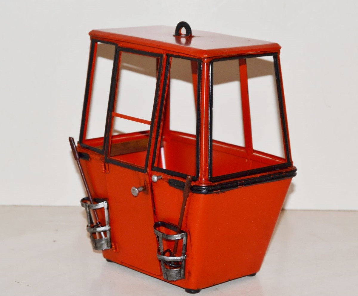 Blechmodell Nostalgie Ski Gondel Oldtimer Berggondel rot Replikat aus der Schweiz H 20 cm Blechmodell Nostalgie Ski Gondel Oldtimer Berggondel rot Replikat aus der Schweiz H 20 cm von JS GartenDeko