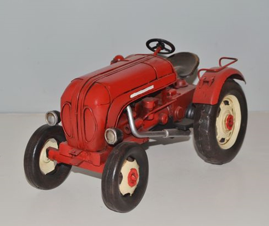 Blechtraktor Nostalgie Modellauto Oldtimer Marke Porsche Super L 319 Traktor Modell aus Blech L 28cm Blechtraktor Nostalgie Modellauto Oldtimer Marke Porsche Super L 319 Traktor Modell aus Blech L 28cm von JS GartenDeko