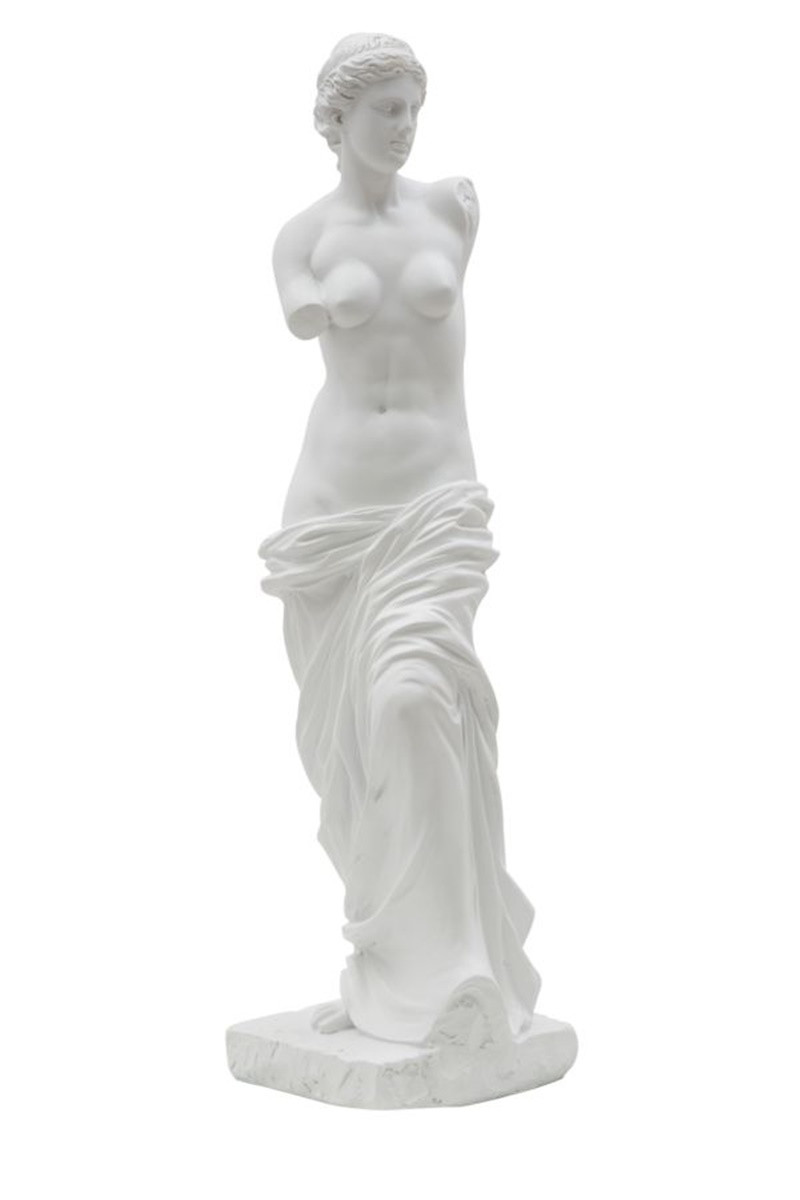 Dekofigur klassische römische Frauenskulptur Replikat Venus von Milo Statue weiß H 49 cm Dekofigur klassische römische Frauenskulptur Replikat Venus von Milo Statue weiß H 49 cm von JS GartenDeko
