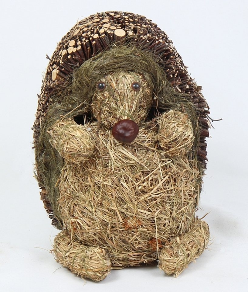 JS GartenDeko Tierfigur Deko Heu Figur Igel H 29 cm aus Naturmaterial Heu Heudeko JS GartenDeko Tierfigur Deko Heu Figur Igel H 29 cm aus Naturmaterial Heu Heudeko von JS GartenDeko