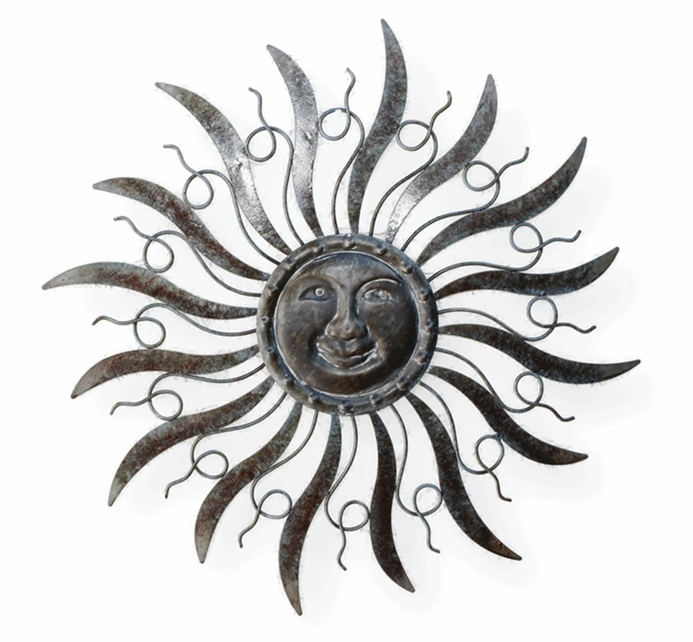 JS GartenDeko Wanddekoobjekt Wanddekoration Metall Sonne Durchmesser 55 cm Wanddeko Wandbild JS GartenDeko Wanddekoobjekt Wanddekoration Metall Sonne Durchmesser 55 cm Wanddeko Wandbild von JS GartenDeko