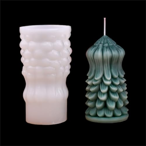 JS MOLD Kerzenform Silikon 3D Weihnachtsbaum Kerzengießform 3D-Zylinderkerzen-Gussform DIY Silikonform Gießformen Silikon Kerzenform Gießen,Diy Weihnachten für Die Herstellung Von Kerzen,Seife (C4) JS MOLD Kerzenform Silikon 3D Weihnachtsbaum Kerzengießform 3D-Zylinderkerzen-Gussform DIY Silikonform Gießformen Silikon Kerzenform Gießen,Diy Weihnachten für Die Herstellung Von Kerzen,Seife (C4) von JS MOLD