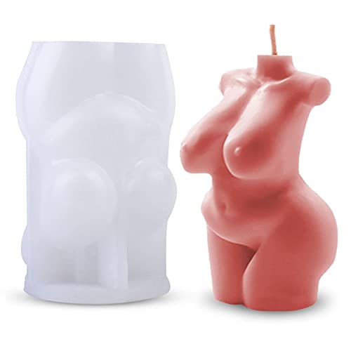 JS MOLD Kerzenform Silikonform 3D Frau Silikon Körperform,Epoxidharz kerzenformen zum Gießen,3D Silikonform Torso Body Candle Mold Harzguss Selbstgemachte Kunst Körperformen JS MOLD Kerzenform Silikonform 3D Frau Silikon Körperform,Epoxidharz kerzenformen zum Gießen,3D Silikonform Torso Body Candle Mold Harzguss Selbstgemachte Kunst Körperformen von JS MOLD