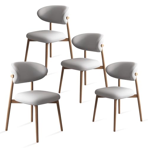 JS Ouyafei Esszimmerstühle 2er 4er 6er Stuhlbeine Aus Massivholz. Schwammkissen Mit Hoher Elastizität. Geeignet Für Küche/esszimmer Usw. Light Gray + Light Walnut Legs 4PASS JS Ouyafei Esszimmerstühle 2er 4er 6er Stuhlbeine Aus Massivholz. Schwammkissen Mit Hoher Elastizität. Geeignet Für Küche/esszimmer Usw. Light Gray + Light Walnut Legs 4PASS von JS Ouyafei