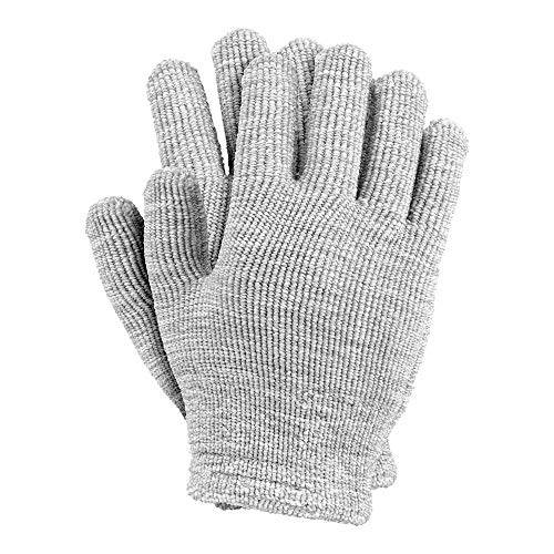 JS RJ-Frotte8 Schutzhandschuhe, Grau/Stahlblau, 8 Größe, 10 Stück von JS