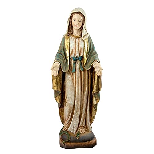 Virgen LA MILAGROSA Altholz (65_cm) von JSA