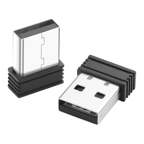 JSADZKJ 2 Stück USB-Mauswobbler,kabelloser USB-Mauswobbler - Bewegungssimulator für Laptop-Mäuse,Computer wach halten,Wobbler für zu Hause/im Büro,Videosurveillance von JSADZKJ