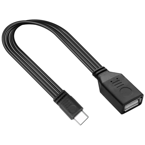 JSADZKJ USB C auf USB A 2.0 Kabel Kurzes flaches USB Typ C Ladekabel USB C Männlich auf USB A Weiblich Kabel Typ C OTG Adapter Kabel für Telefon Tablet Laptop USB Stick 11.8in/30CM JSADZKJ USB C auf USB A 2.0 Kabel Kurzes flaches USB Typ C Ladekabel USB C Männlich auf USB A Weiblich Kabel Typ C OTG Adapter Kabel für Telefon Tablet Laptop USB Stick 11.8in/30CM von JSADZKJ