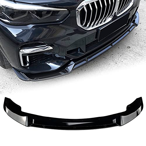 JSDHFQ Frontspoilerlippe Unterer Schutzstreifen Trim Für X5 G05 M Sport 2019 2020 2021 2022 Car Blade Splitter Guard von JSDHFQ