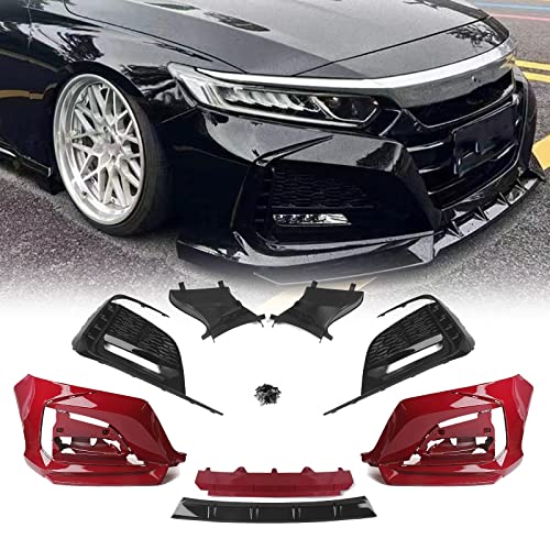JSDHFQ Frontstoßstangenumrandung Zierleiste Autogehäuse Ansaughaube Splitter Spoiler Kit Für Für Accord 10th 2018-2021 JSDHFQ Frontstoßstangenumrandung Zierleiste Autogehäuse Ansaughaube Splitter Spoiler Kit Für Für Accord 10th 2018-2021 von JSDHFQ