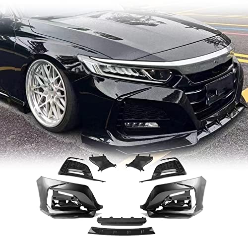JSDHFQ Frontstoßstangenumrandung Zierleiste Autogehäuse Ansaughaube Splitter Spoiler Kit Für Für Accord 10th 2018-2021 JSDHFQ Frontstoßstangenumrandung Zierleiste Autogehäuse Ansaughaube Splitter Spoiler Kit Für Für Accord 10th 2018-2021 von JSDHFQ
