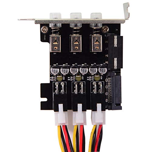 3 Festplatten Control System Intelligent Control Management System HDD SSD Power Switch mit Low Profile Bracket 3 Festplatten Control System Intelligent Control Management System HDD SSD Power Switch mit Low Profile Bracket von xiwai