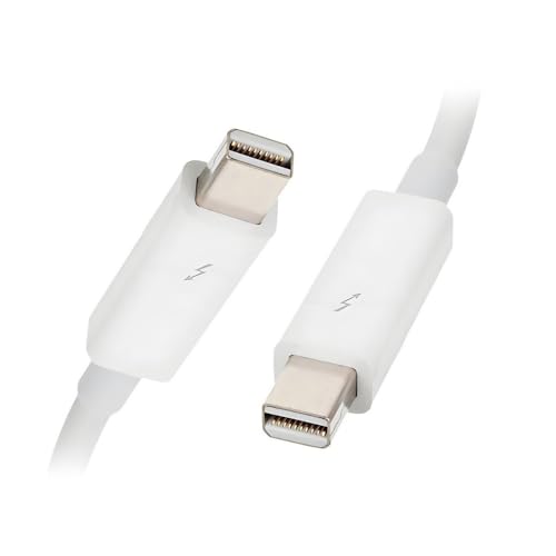 JSER 0,5 m Thunder Bolt 2-Anschluss auf Thunder Bolt 2-Stecker auf Stecker, Video-Datenkabel für Mac Air Pro 2013 2014 2015 (50 cm) von JSER