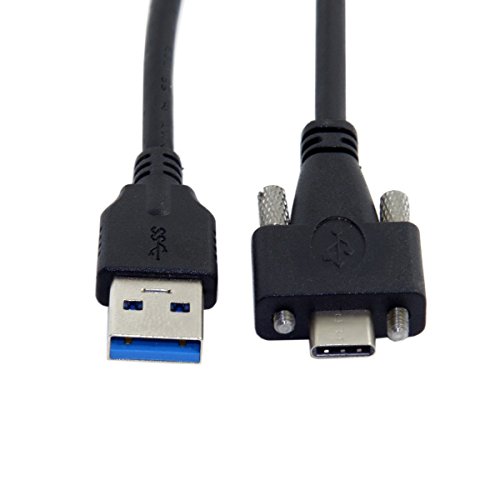 JSER USB 3.1 Typ C Dual Screw Lock to Standard USB 3.0 Datenkabel 1,2 m Panel Mount Type JSER USB 3.1 Typ C Dual Screw Lock to Standard USB 3.0 Datenkabel 1,2 m Panel Mount Type von JSER