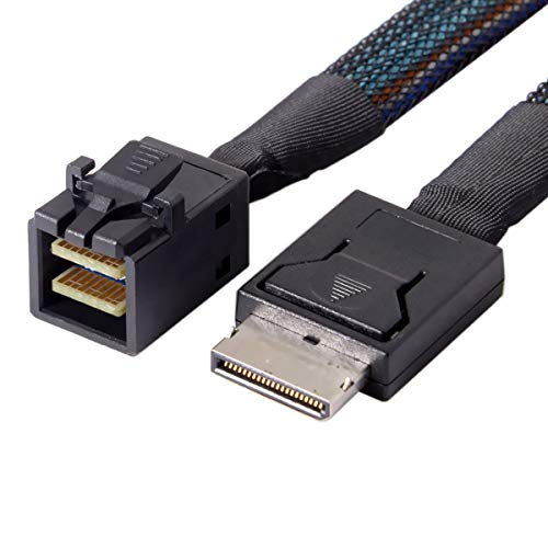 OCuLink PCIe PCI-Express SFF-8611 4i auf SFF-8643 SSD Datenkabel, 50 cm von JSER