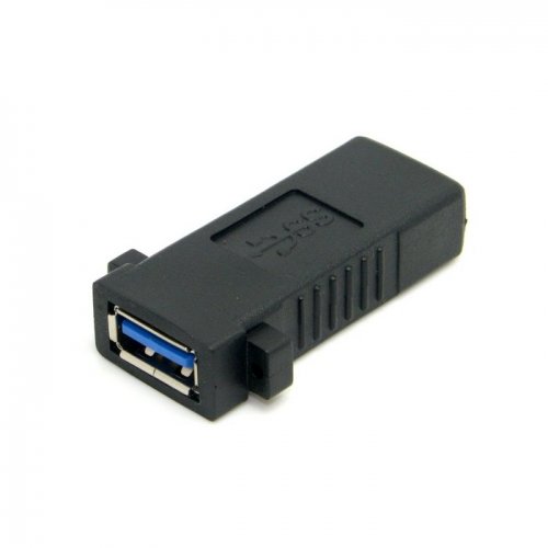 Xiwai USB 3.0 Buchse auf Buchse, Verlängerungs-Verlängerungsadapter mit Panel-Montagelöchern von JSER