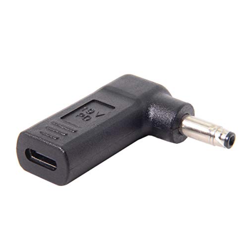 Xiwai USB 3.1 Typ C USB-C auf PD Emulator Trigger 90 Grad abgewinkelter Adapter (4,8 x 1,7 mm) Blau von JSER