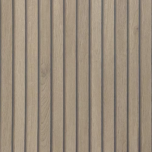JSEVEM 40CM×3M Verdickt Braun Grau Holzoptik Gestreifte Tapete Selbstklebend 3d Möbelfolie Simuliert Holzpaneele Holzfaser Selbstklebende Tapeten Klebefolie Möbel Wand Möbelaufkleber von JSEVEM