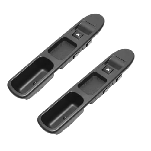 Fensterheber Schalter Für 207 2006-2018 Autotürgriff Armlehne Schalter Fahrerseite Control Switch Panel Auto Innen Zubehör Auto Fenster(2PCS) von JSFRBMA