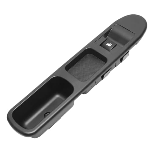 Fensterheber Schalter Für 207 2006-2018 Autotürgriff Armlehne Schalter Fahrerseite Control Switch Panel Auto Innen Zubehör Auto Fenster(Zwart) von JSFRBMA