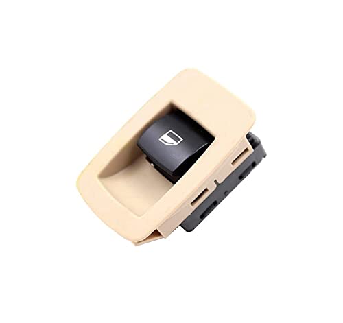 Fensterheber Schalter Für E90 E91 318i 320i 325i 335i Front LHD Fahrer Beifahrer Fenster Spiegelschalter Control Lifter Console Button(Passenger-beige) von JSFRBMA
