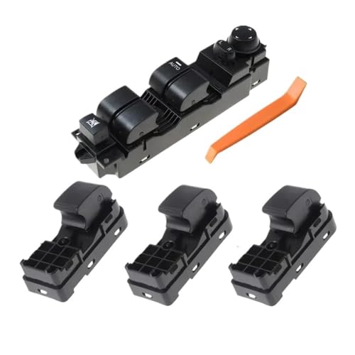 Fensterheber Schalter Vorne Links Fahrer Auto Elektrische Power Master Fensterheber Control Schalter Taste BBM266350B BBM266370 Für MAZDA 3 2010-2013(A set) von JSFRBMA