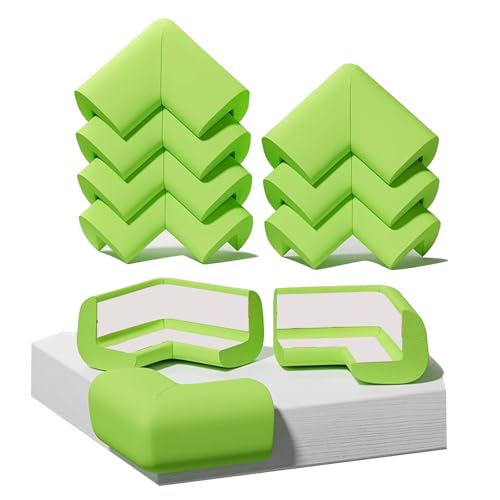 10er-Pack Kantenschutzprofil mit Wasserdichtem und Ölbeständigem Eckleiste Selbstklebend Leicht zu Reinigen(Green) von JSFYJZYZ