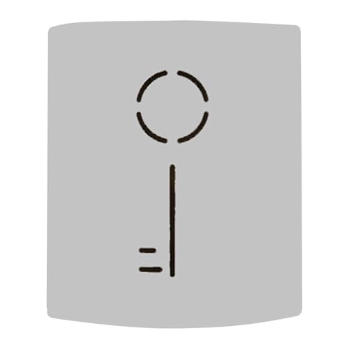 JSFYJZYZ Moderner Schlüsselkasten mit Schlüsselloch-Design, Wandhalterung mit Code, Schlüsselbox Schlüsselschrank für Zuhause und Büro(Gray) von JSFYJZYZ