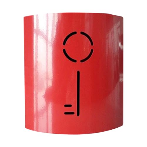 JSFYJZYZ Moderner Schlüsselkasten mit Schlüsselloch-Design, Wandhalterung mit Code, Schlüsselbox Schlüsselschrank für Zuhause und Büro(Red) von JSFYJZYZ