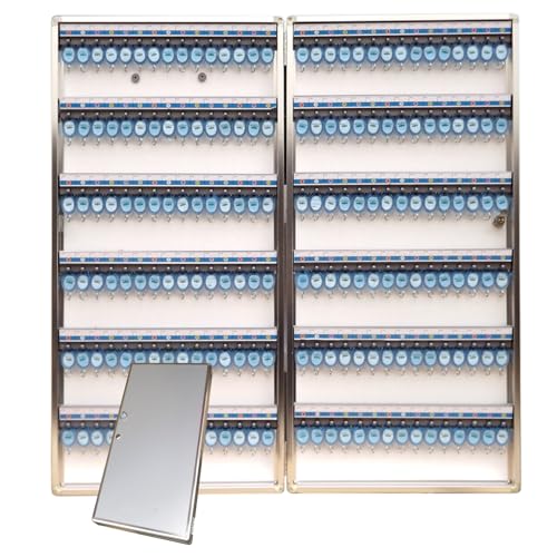 JSFYJZYZ Schlüsselkasten für 180 Schlüssel, Wandmontage, Robuster Schlüsselschrank aus Aluminium für Zuhause, Büro und Gewerbe JSFYJZYZ Schlüsselkasten für 180 Schlüssel, Wandmontage, Robuster Schlüsselschrank aus Aluminium für Zuhause, Büro und Gewerbe von JSFYJZYZ