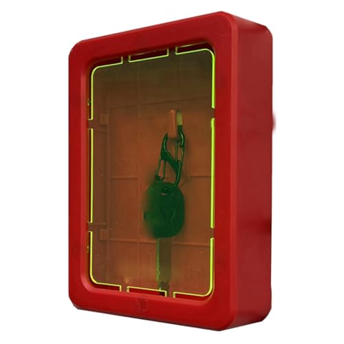 JSFYJZYZ Schlüsselkasten mit Bruchsicherer Acrylplatte für Schnellen Zugriff, Schlüsselkasten Klein für Notausgänge von JSFYJZYZ