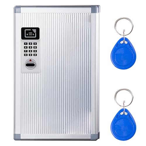 JSFYJZYZ Sicherer und Übersichtlicher Elektronischer Schlüsselschrank, Smart Schlüsseltresor mit Digitalem Code für Zuhause, Büro und Gewerbe(28x47x6cm/11x18x2.3in) von JSFYJZYZ