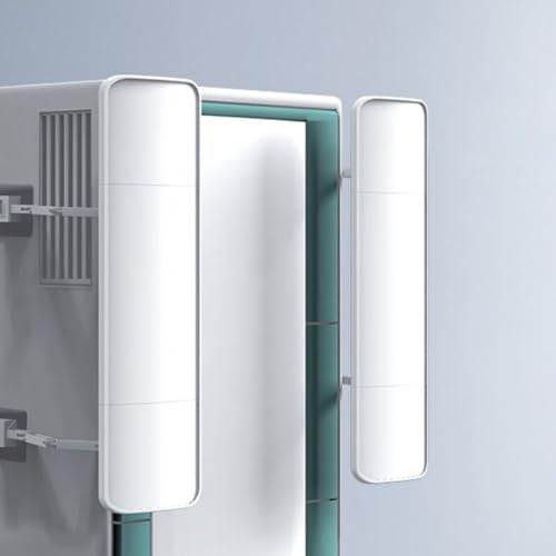 JSFYJZYZ Verstellbarer um 270° drehbarer windabweiser für klimaanlagen Robustes ABS-Design, einfache Installation, Kondensationsschutz(63x20cm/24x7.8in) von JSFYJZYZ