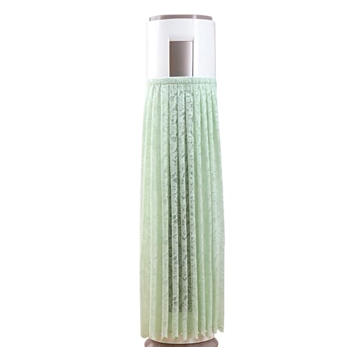 JSFYJZYZ Windabweiser für Klimaanlagen, Weicher Luftstromumlenker mit Zartem Blumenmuster, Einfache Installation(Green) von JSFYJZYZ