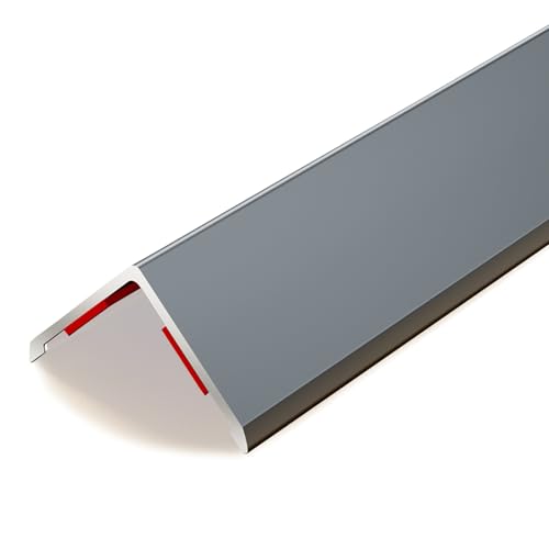 Kantenschutzprofil, Kantenschutz Selbstklebend Stufenmatten Außen Einfache Installation(Gray,2x80cm/0.7x31in) von JSFYJZYZ