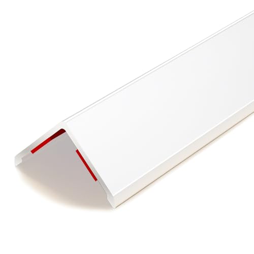 Kantenschutzprofil, Kantenschutz Selbstklebend Stufenmatten Außen Einfache Installation(White,3.6x80cm/1.4x31in) von JSFYJZYZ