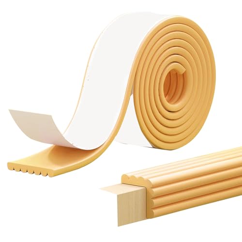 Kantenschutzprofil Kantenschutz Selbstklebend Leisten Selbstklebend Wasserdicht, Extra Breit für Sicherheit im Haus(Yellow,200x20x1cm) von JSFYJZYZ