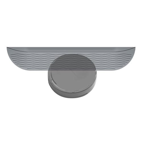 Modulare Auffahrrampe aus Robustem ABS, rutschfeste Bordsteinrampen für Rollstühle, Kinderwagen, Staubsaugerroboter und Spielzeug(Gray,1.5x7x78cm/0.6x2.8x30in) von JSFYJZYZ