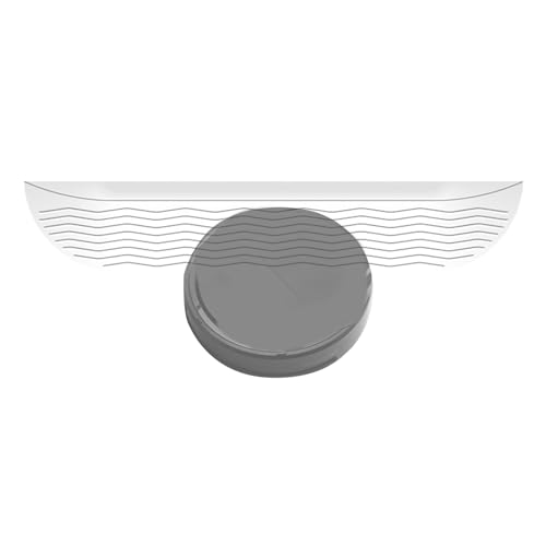 Modulare Auffahrrampe aus Robustem ABS, rutschfeste Bordsteinrampen für Rollstühle, Kinderwagen, Staubsaugerroboter und Spielzeug(White,2.5x9x78cm/1x3.5x30in) von JSFYJZYZ