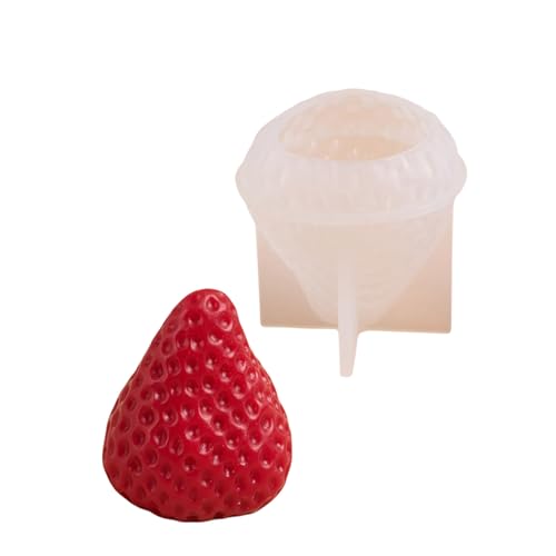 3D Erdbeer Silikonformen Gefressene Kerzenform Seife Formen Epoxidharzformen Plastern Formen Für Die Kerzenherstellung 3D Erdbeer Silikonformen Gefressene Kerzenform Seife Formen Epoxidharzformen Plastern Formen Für Die Kerzenherstellung von JSGHGDF