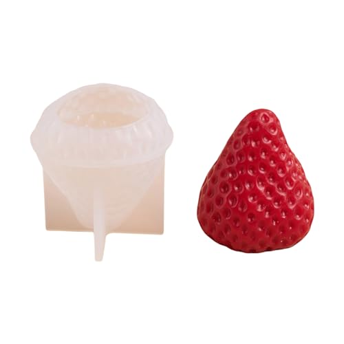 3D Erdbeer Silikonformen Gefressene Kerzenform Seife Formen Epoxidharzformen Plastern Formen Für Die Kerzenherstellung 3D Erdbeer Silikonformen Gefressene Kerzenform Seife Formen Epoxidharzformen Plastern Formen Für Die Kerzenherstellung von JSGHGDF