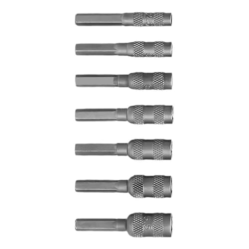 7pcs 2 5 Mm- Mm Magnetischer Hexagonaler Buchse Sechseckel Shank Nuss Treiber Set Schraubendreher Für Techniker Auto Reparatur Von Automobilreparaturen von JSGHGDF