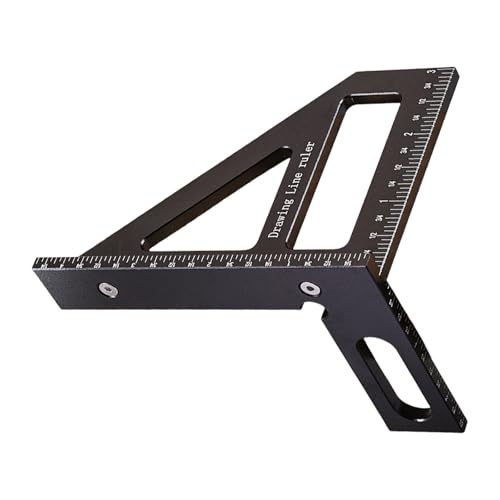 Aluminium Triangular Square Lurer Messwerkzeug 45 90 Grad Für Genaue Positionierung Und Kennzeichnung Bei Ingenieurprojekten Aluminium Triangular Square Lurer Messwerkzeug 45 90 Grad Für Genaue Positionierung Und Kennzeichnung Bei Ingenieurprojekten von JSGHGDF