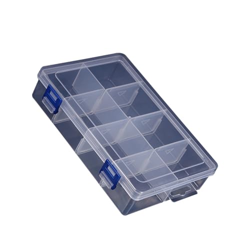 Anpassbare 8 Teilerlagerungslösung 8 Partition Speicherbox Kunststoffbox Für Effiziente Organisation In Jedem Raum von JSGHGDF