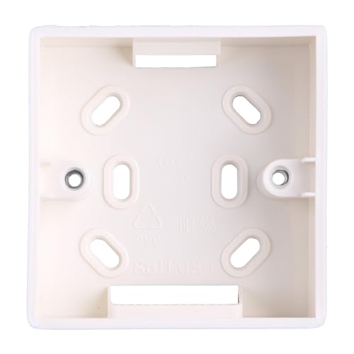 Antiflaming Power Box PVC 3,3 cm Tiefe Bodendose Wandmontage Abzweigdose Thermostatdose Temperaturregler Box Antiflaming Power Box PVC 3,3 cm Tiefe Bodendose Wandmontage Abzweigdose Thermostatdose Temperaturregler Box von JSGHGDF