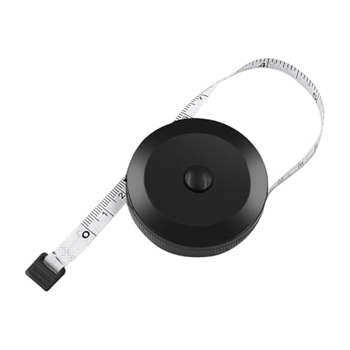 BOBY Messband Soft Messes Einziehbares Doppelmaßstab Tace Tace Lineal 150 Cm/60 Zoll Meter Körperband BOBY Messband Soft Messes Einziehbares Doppelmaßstab Tace Tace Lineal 150 Cm/60 Zoll Meter Körperband von JSGHGDF