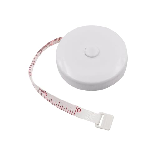 BOBY Messband Soft Messes Einziehbares Doppelmaßstab Tace Tace Lineal 150 Cm/60 Zoll Meter Körperband BOBY Messband Soft Messes Einziehbares Doppelmaßstab Tace Tace Lineal 150 Cm/60 Zoll Meter Körperband von JSGHGDF