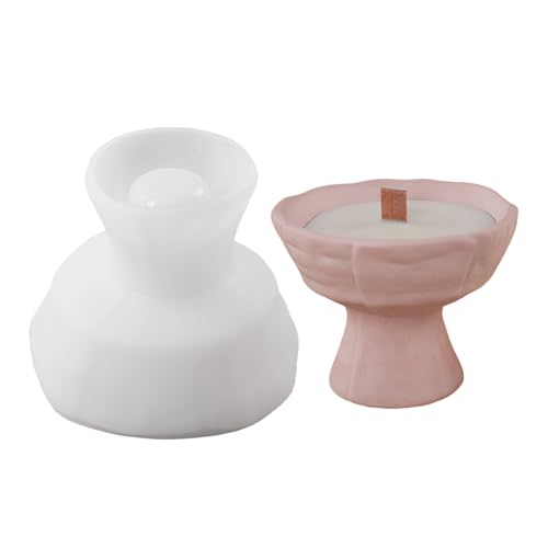 Dekorative Aufbewahrungsgläser, künstlerische Silikon-Kerzenhalter-Form für Kerzen- und Vorratsglas-Designs Dekorative Aufbewahrungsgläser, künstlerische Silikon-Kerzenhalter-Form für Kerzen- und Vorratsglas-Designs von JSGHGDF